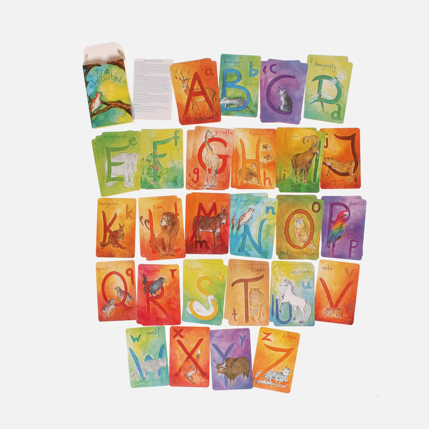 Nature Inspired Alphabet Recognition Card Set - Image 2