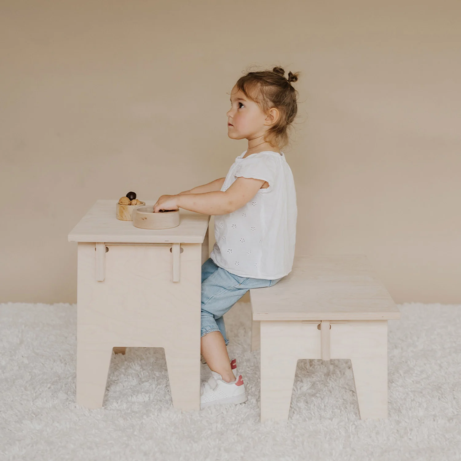 Wooden Aki Stool - Image 3