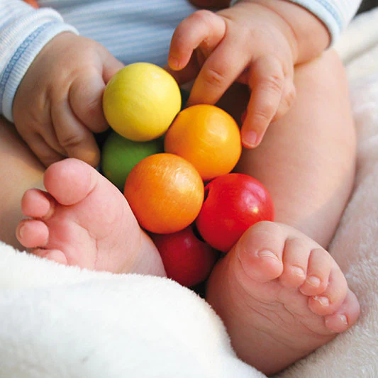 Wooden Baby Beads Grasper - Colourful - Image 2