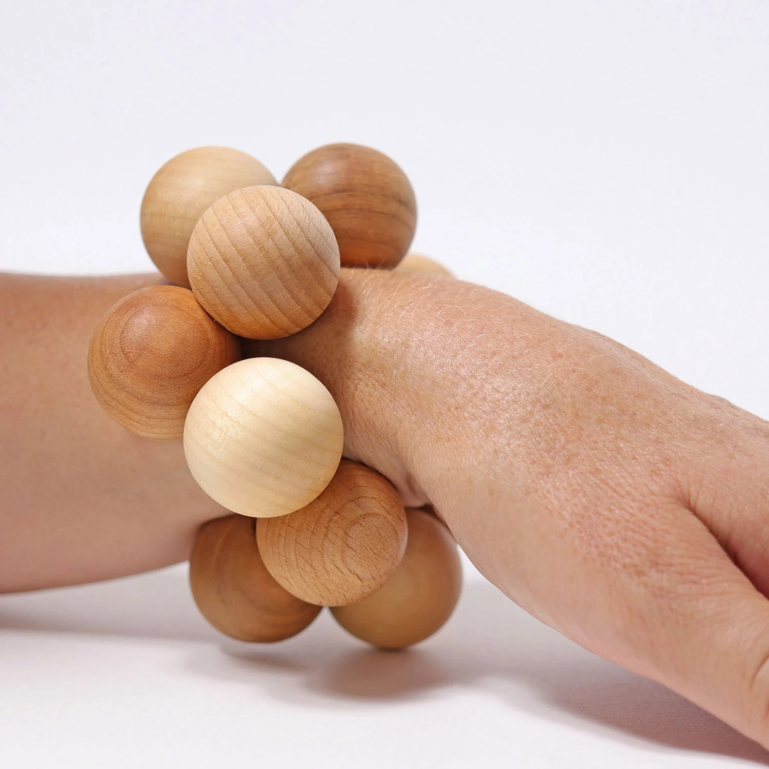 Wooden Baby Beads Grasper - Natural - Image 4