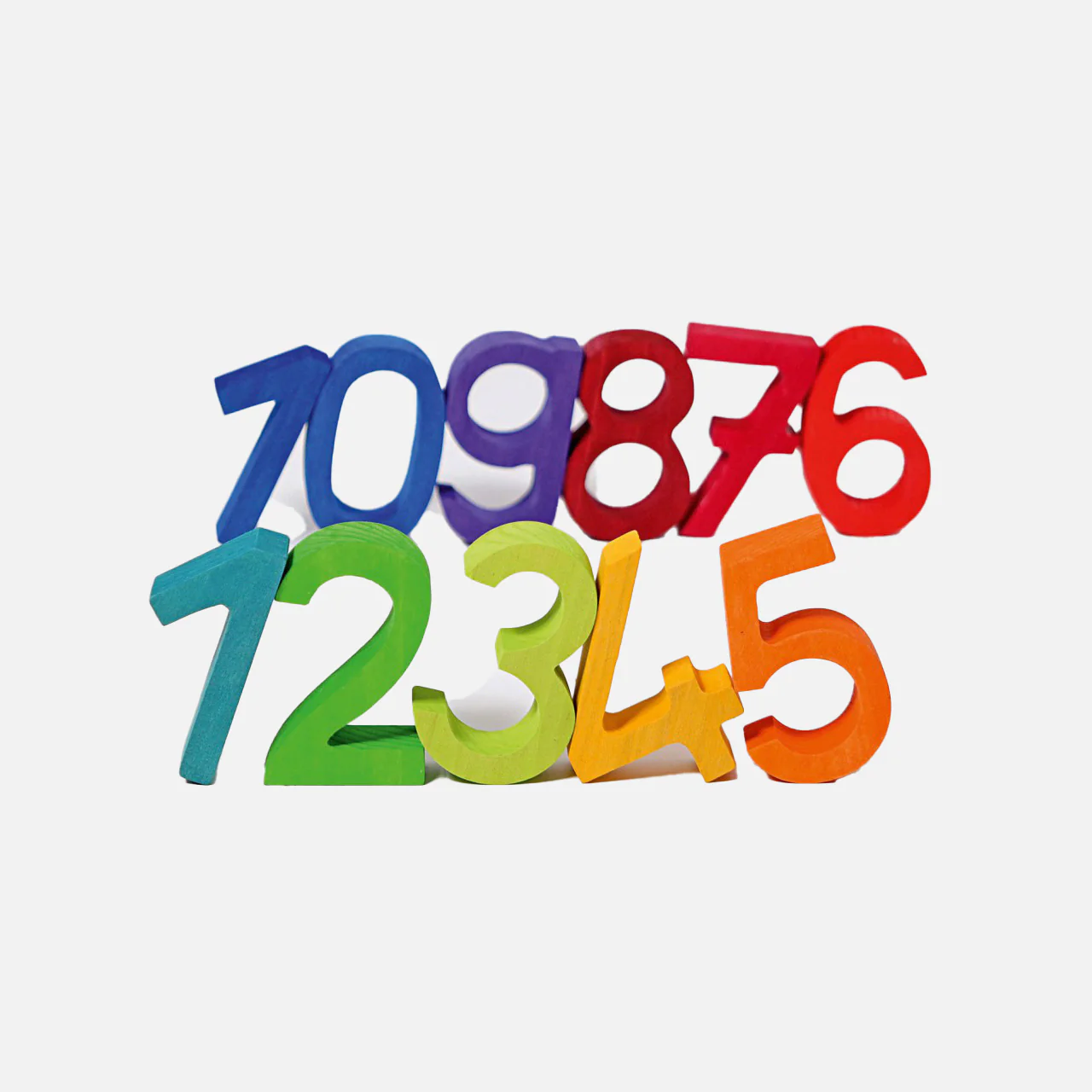 Wooden Building Set - Numbers