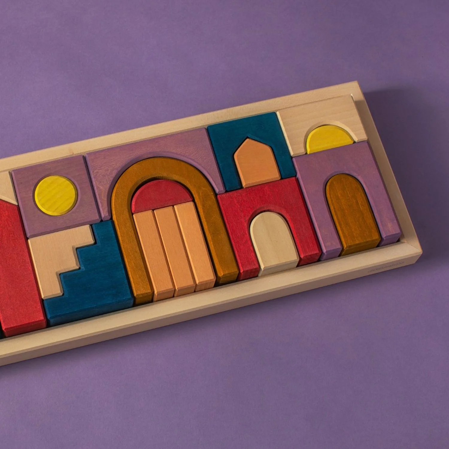 Wooden Building Set - Panorama