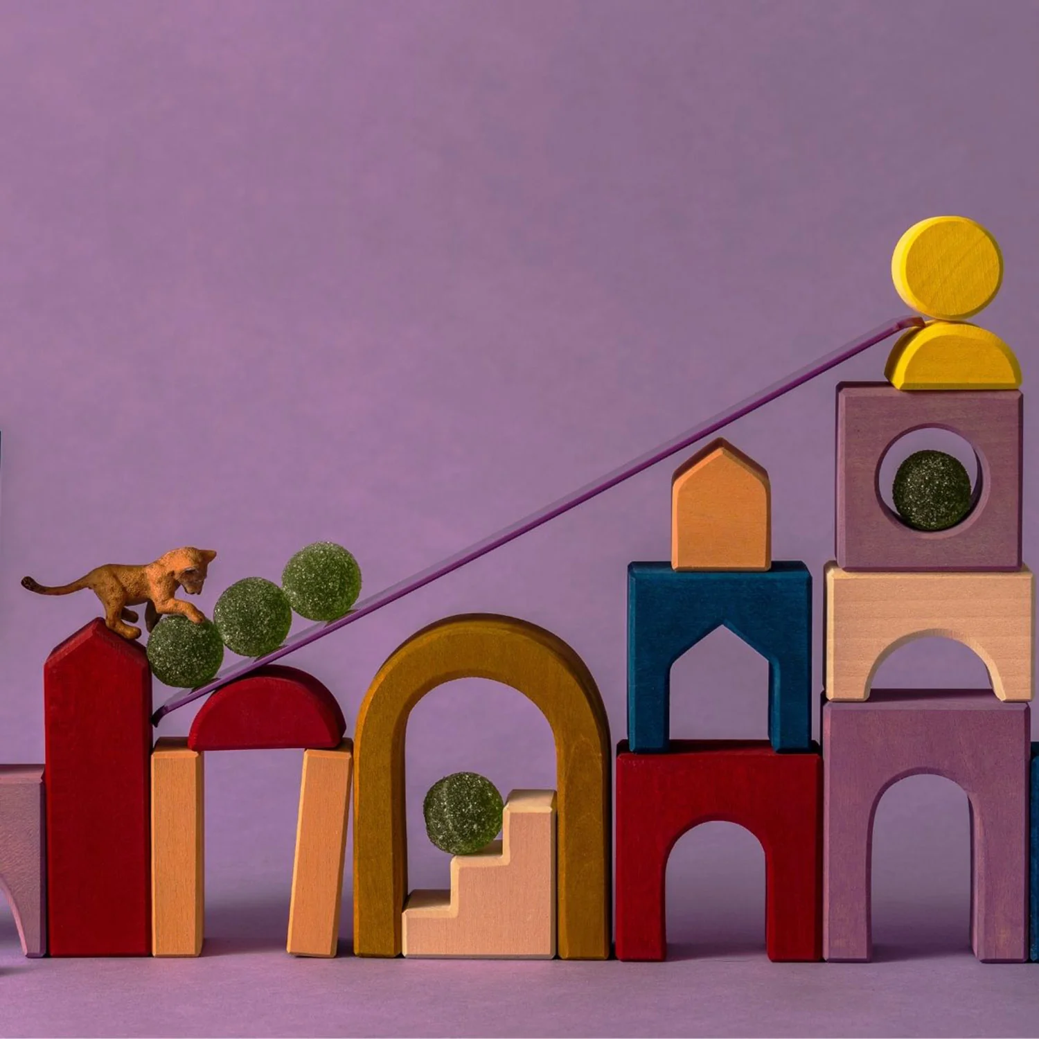 Wooden Building Set - Panorama - Image 14