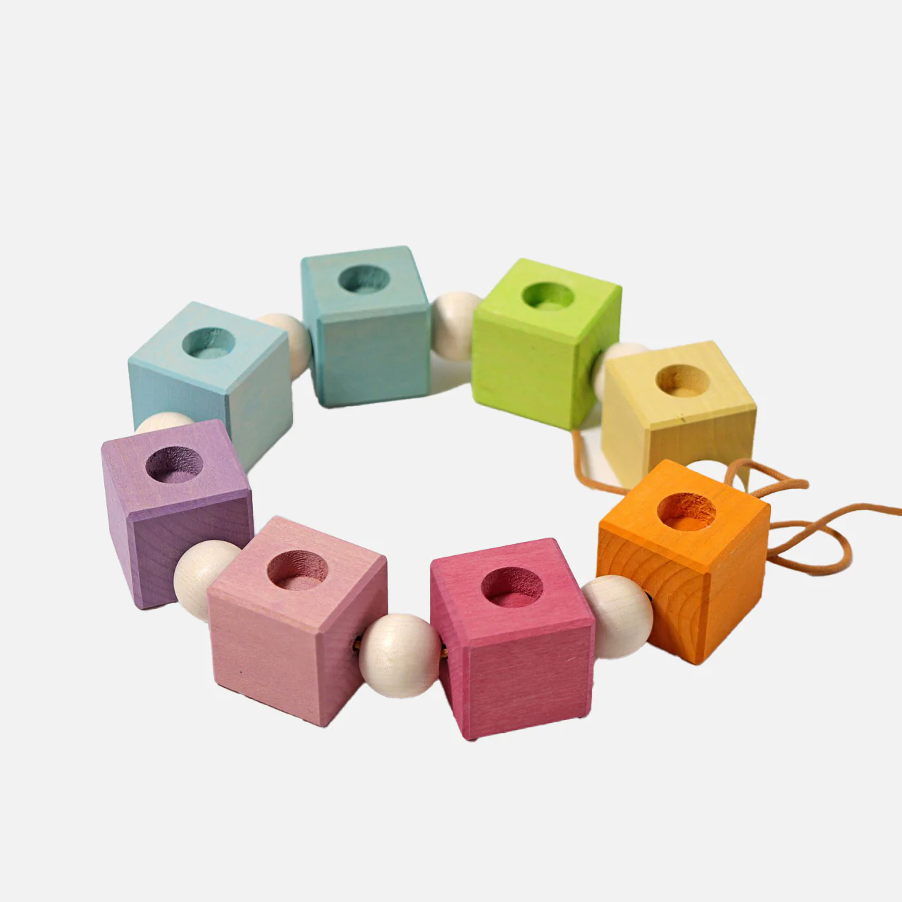 Wooden Celebration Birthday Cubes - Image 2