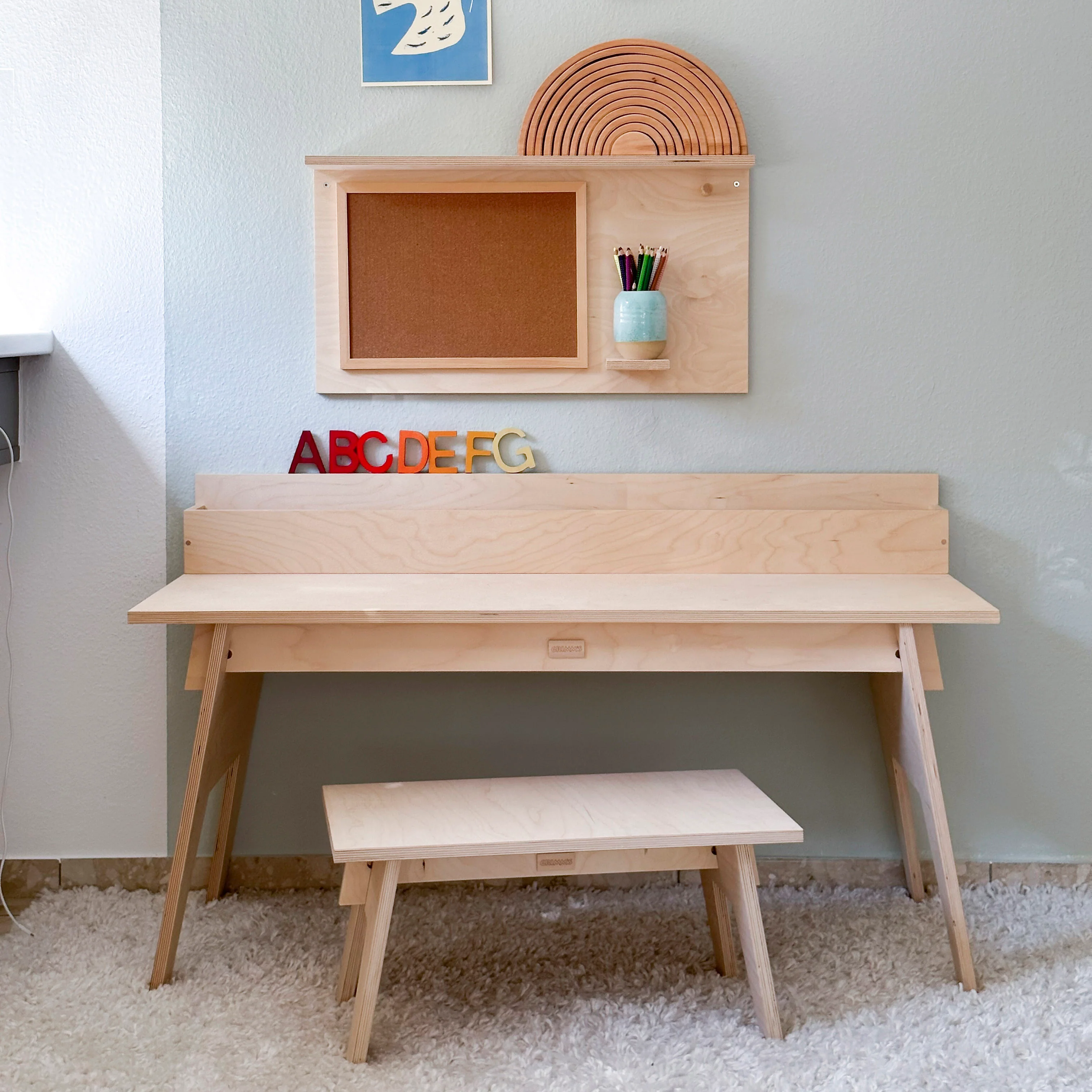 Wooden Extra Large Rin Shelf - Image 2