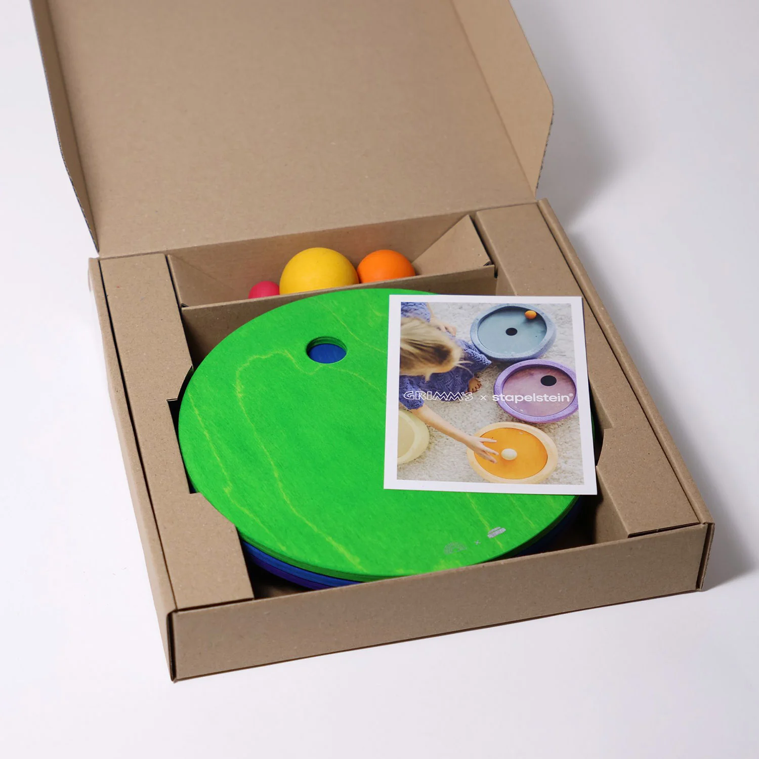Wooden Grimms x Stapelstein Rolling Discs - Cool Classic - Image 8