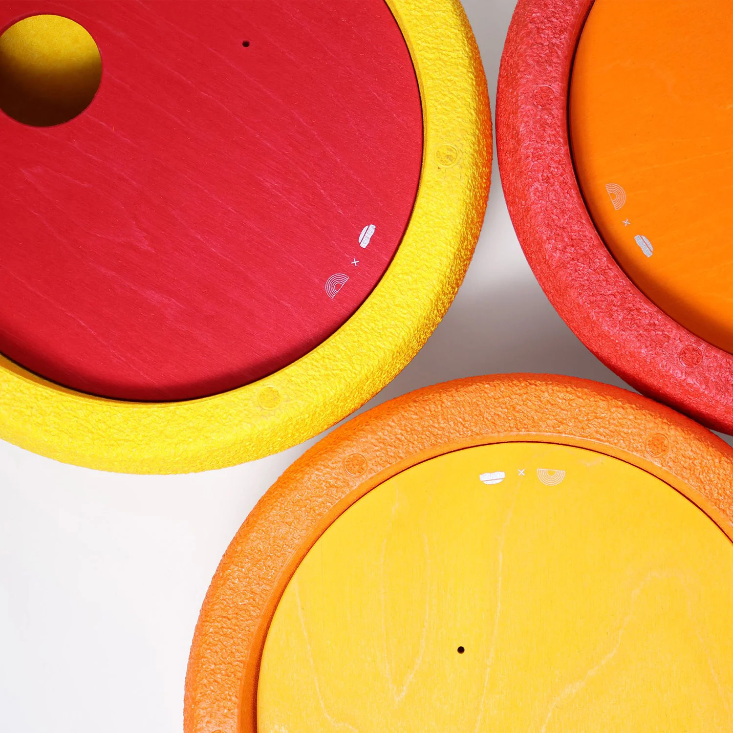 Wooden Grimms x Stapelstein Rolling Discs - Warm Classic - Image 5