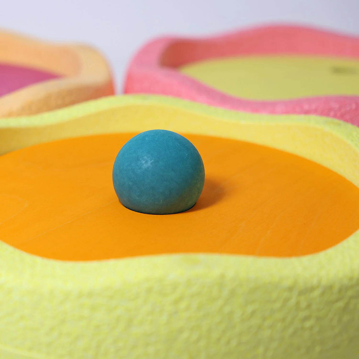 Wooden Grimms x Stapelstein Rolling Discs - Warm Pastel 
 - Image 6
