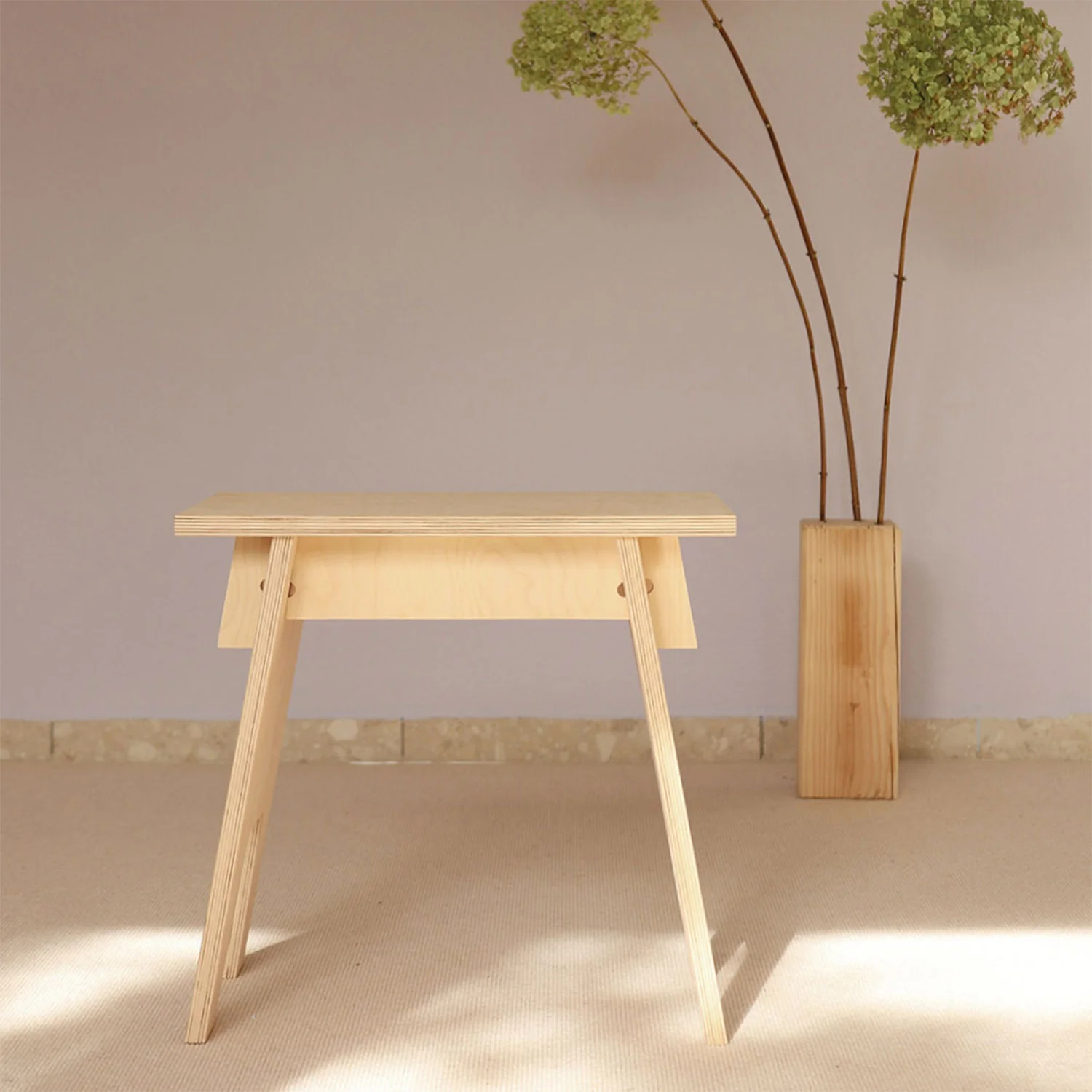Wooden Haru Stool - Image 2