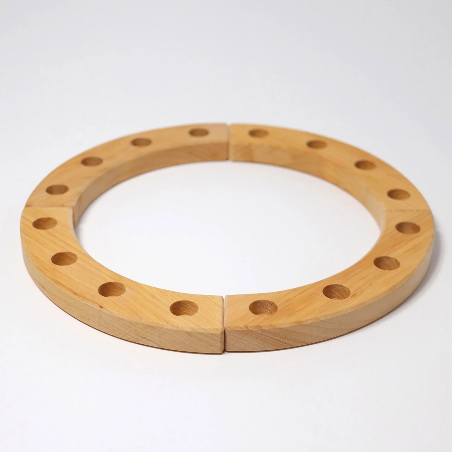 Wooden Large Celebration Ring - Natural - Image 2