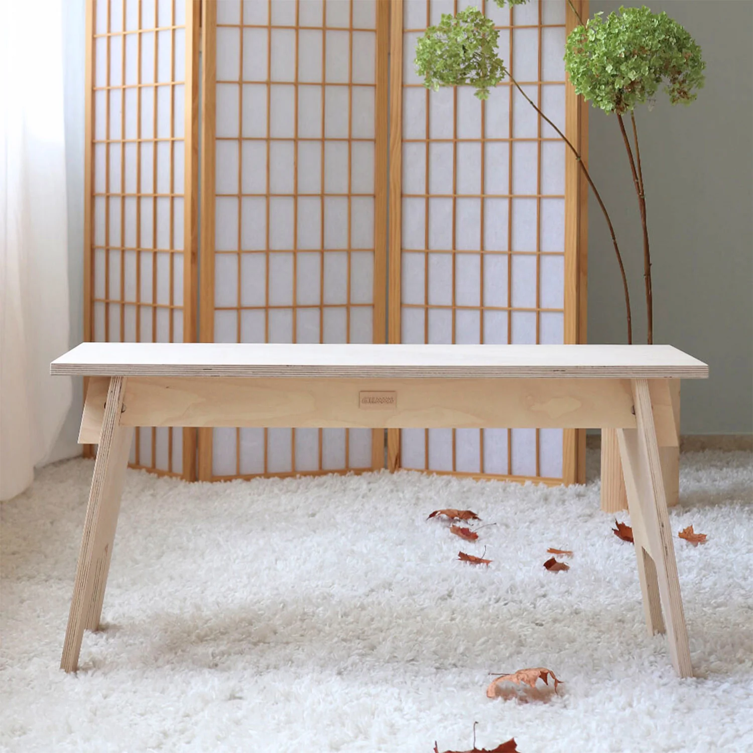 Wooden Large Haru Stool - Image 3