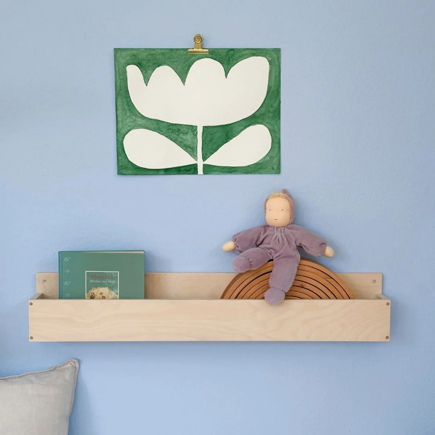 Wooden Large Rin Shelf - Image 2