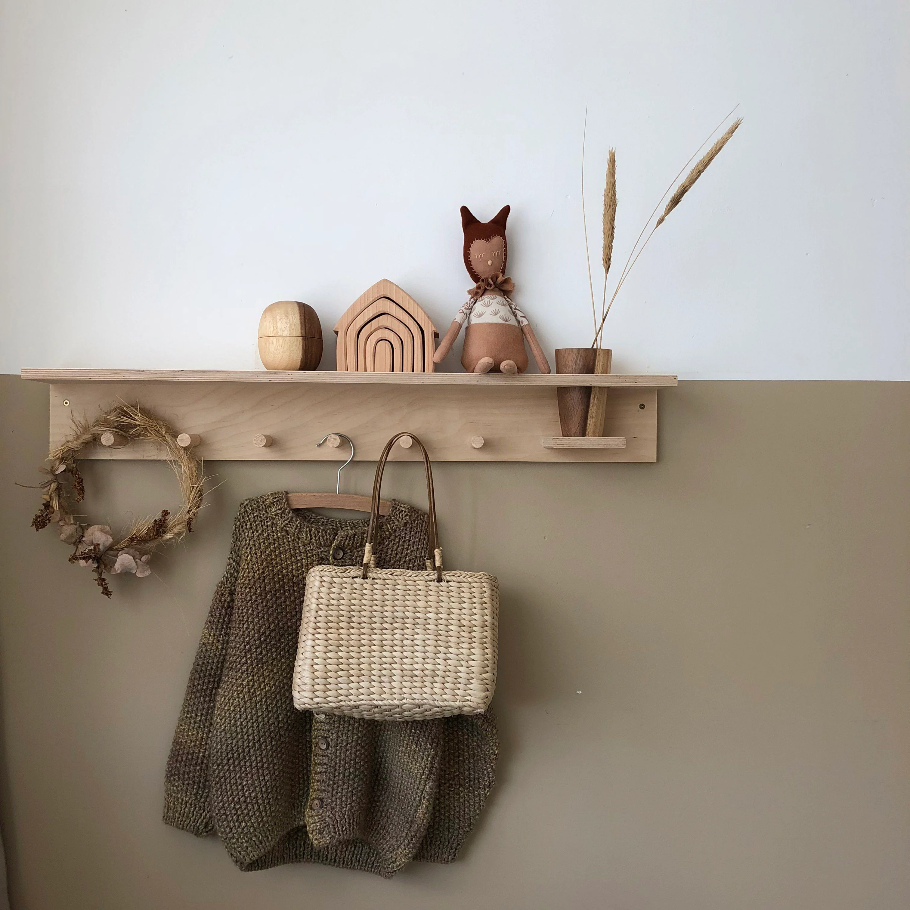 Wooden Large Yori Shelf - Image 2