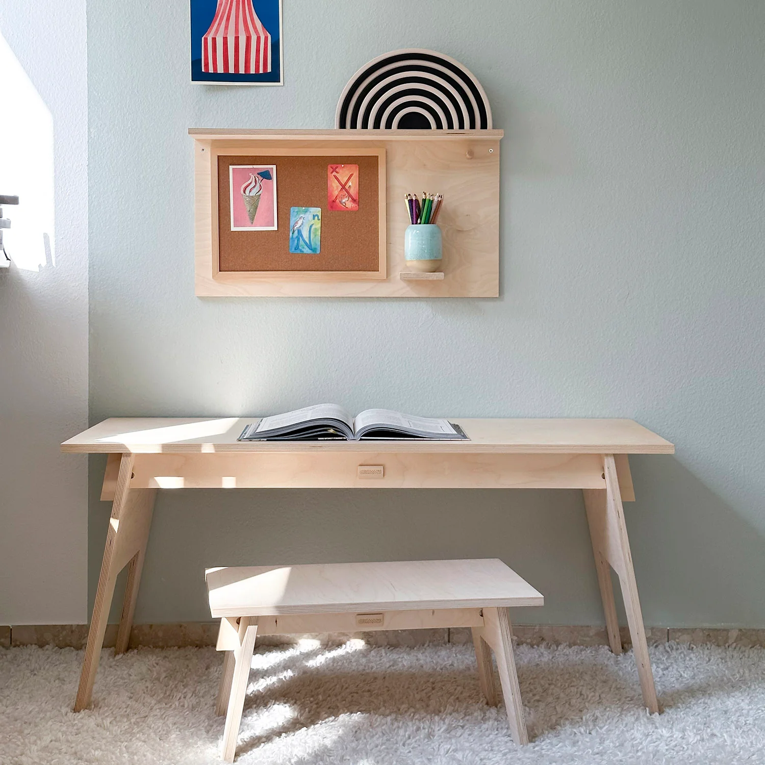 Wooden Masaru Note Board - Image 2