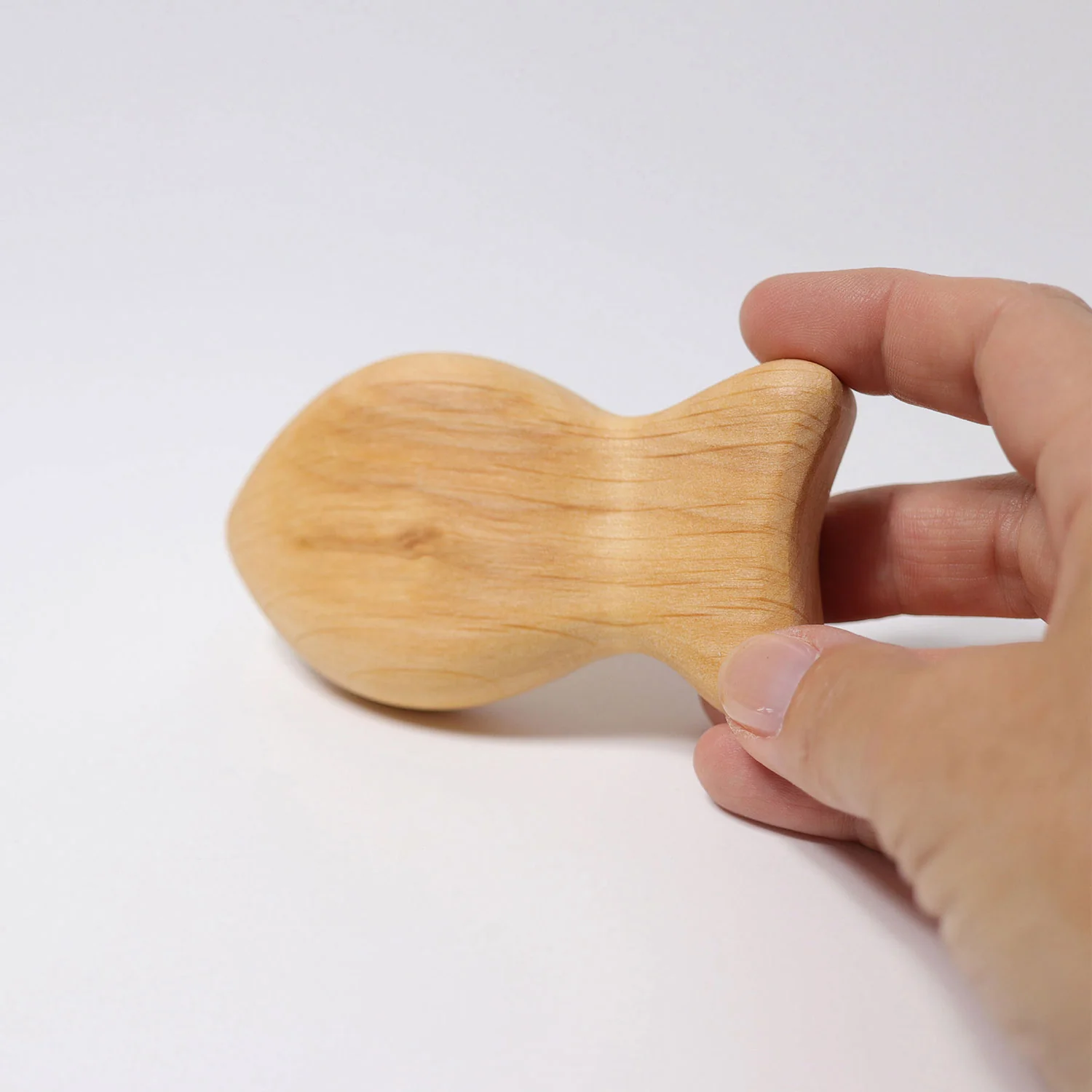 Wooden rattle fish with precious stones - Image 4