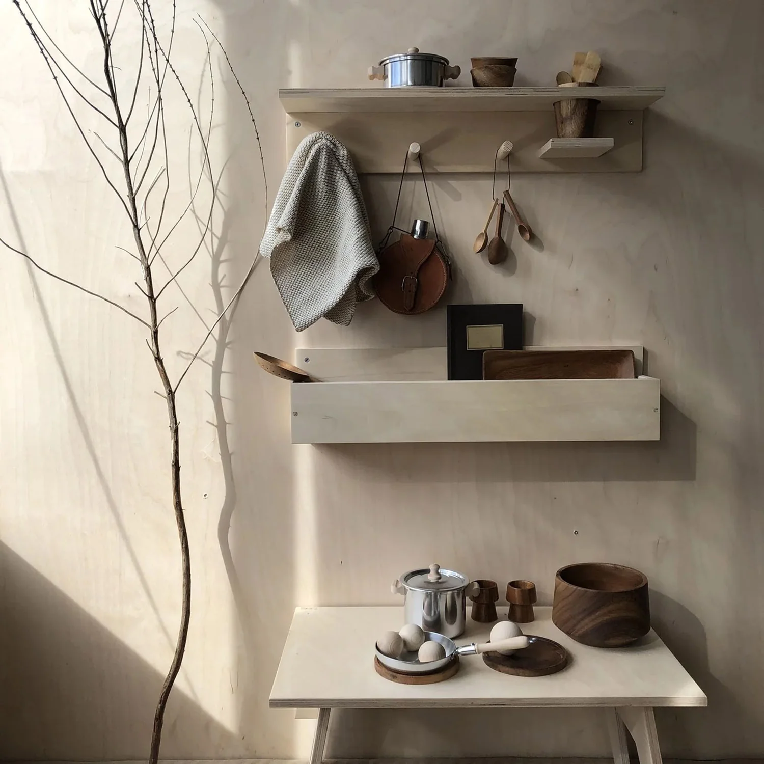 Wooden Rin Shelf - Image 3