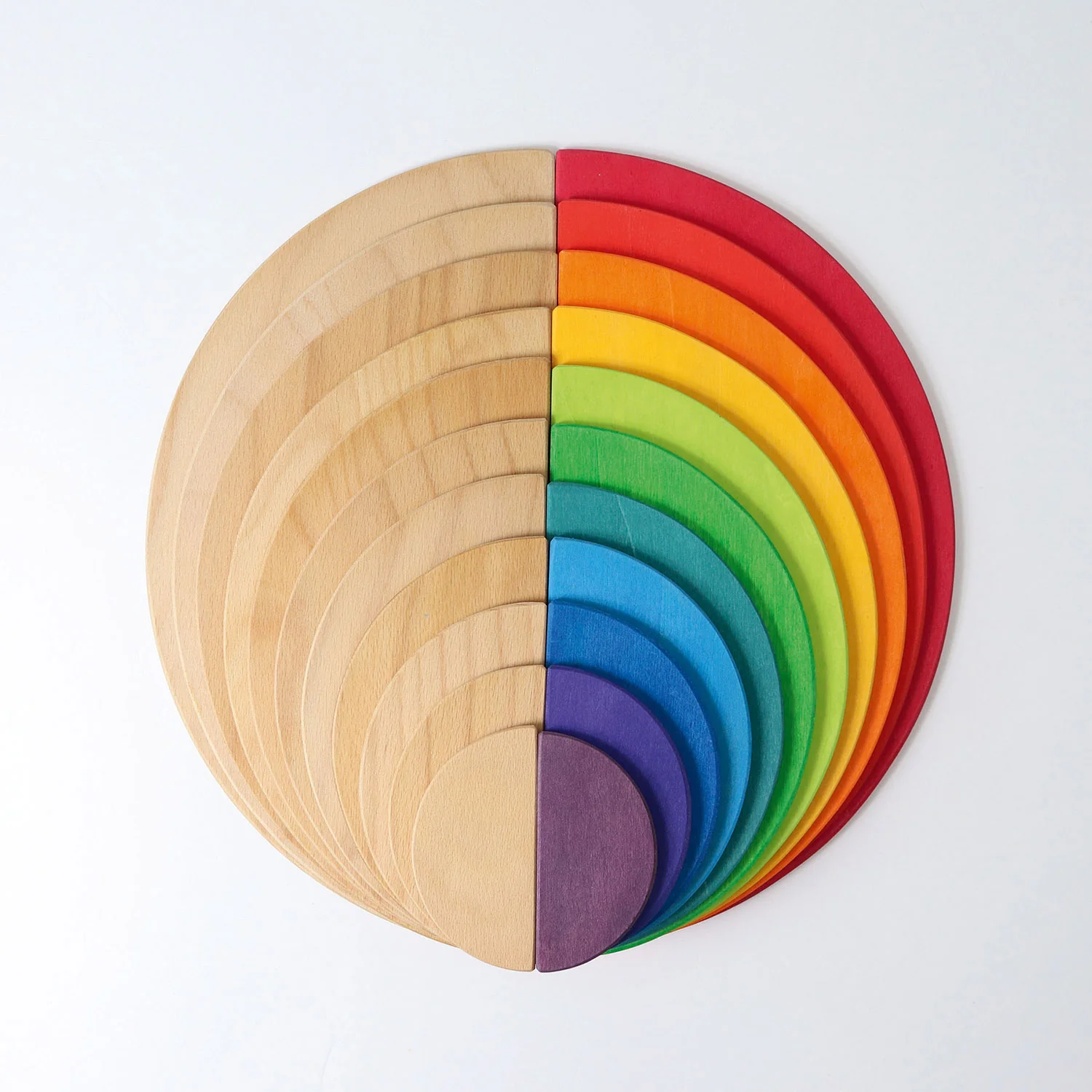 Wooden Semi Circles - Natural - Image 10