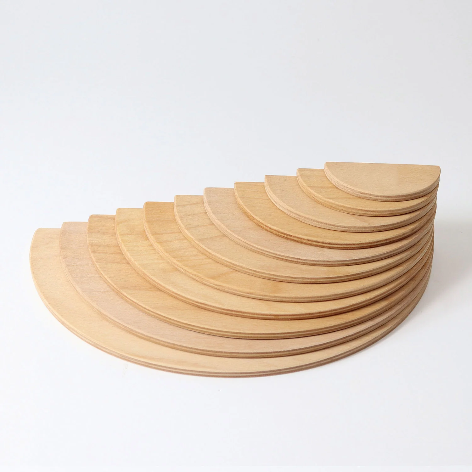 Wooden Semi Circles - Natural - Image 5