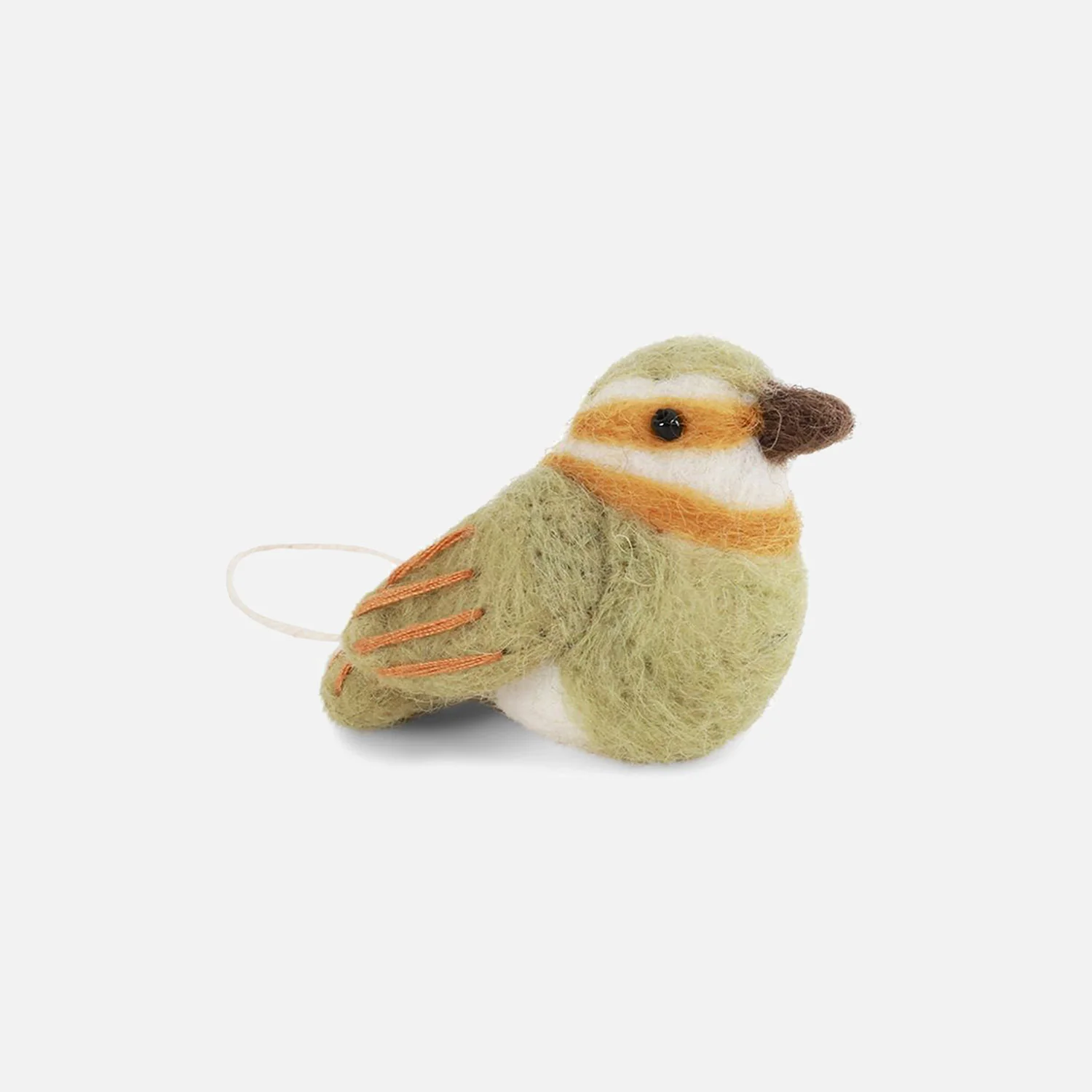 Handmade Felted Wool Spinus Bird Decorations - More Colours - Image 3