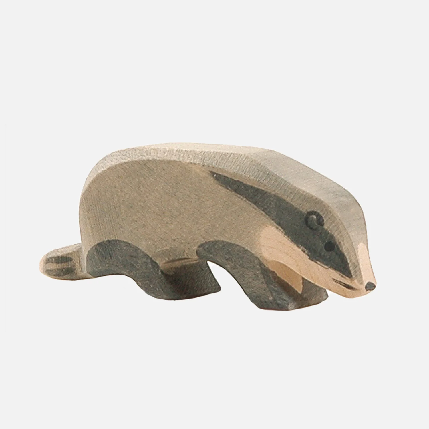Handcrafted Wooden Badger - Image 5