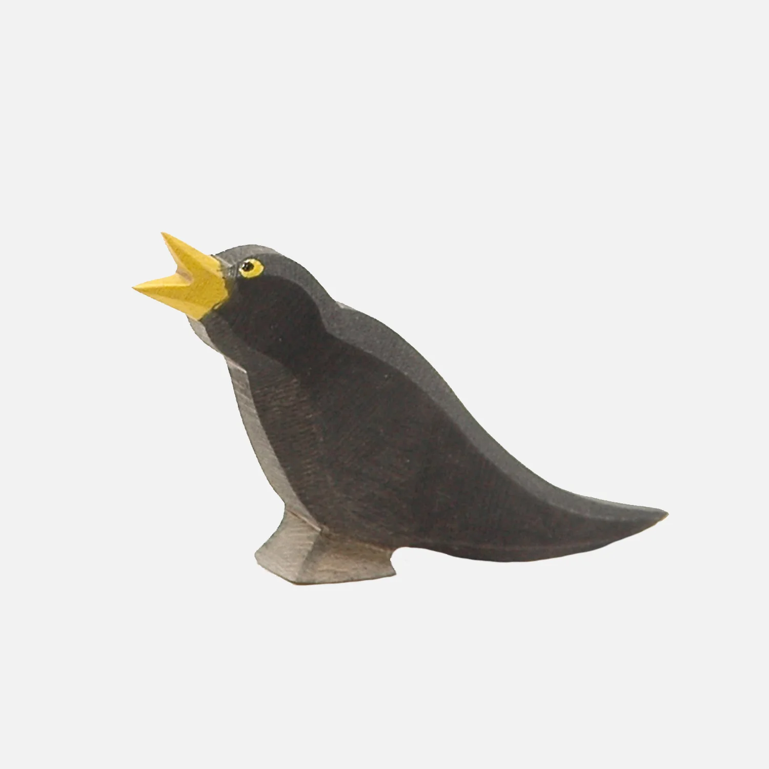 Handcrafted Wooden Blackbird - Image 2