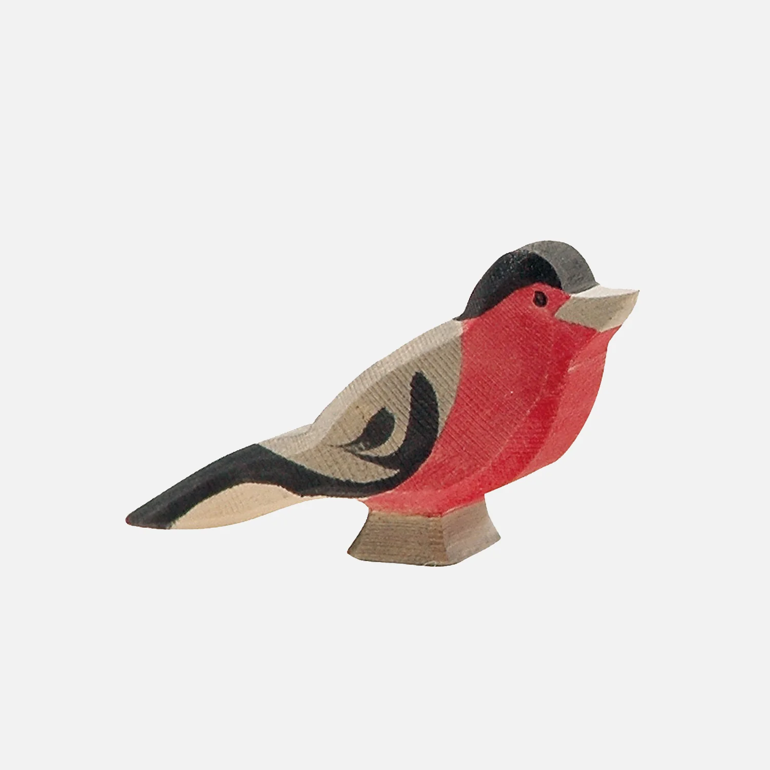 Handcrafted Wooden Bullfinch - Image 2