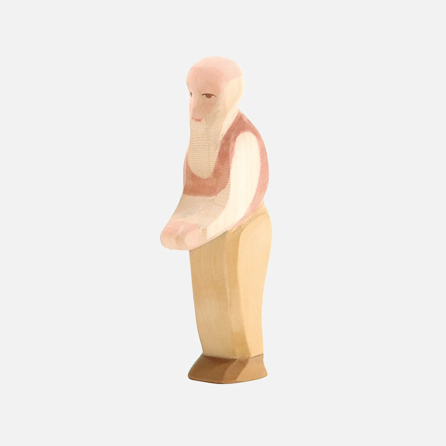 Handcrafted Wooden Grandfather - Image 3