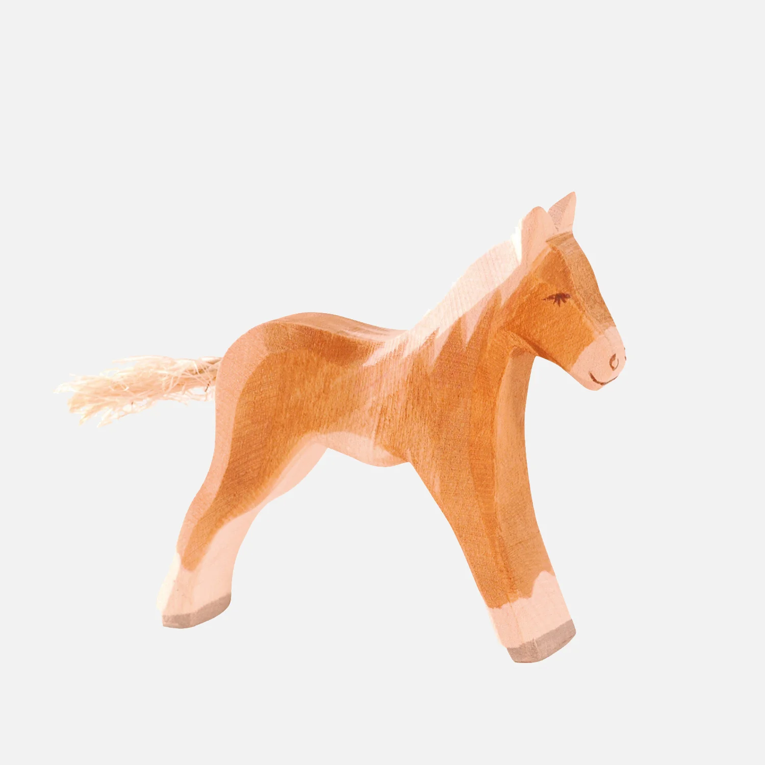 Handcrafted Wooden Haflinger Colt - Image 2