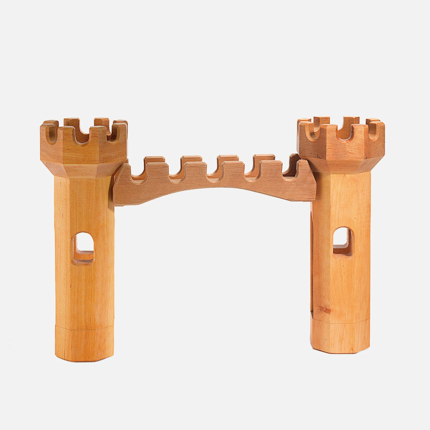 Handcrafted Wooden Large Round Outlook Tower - Image 4