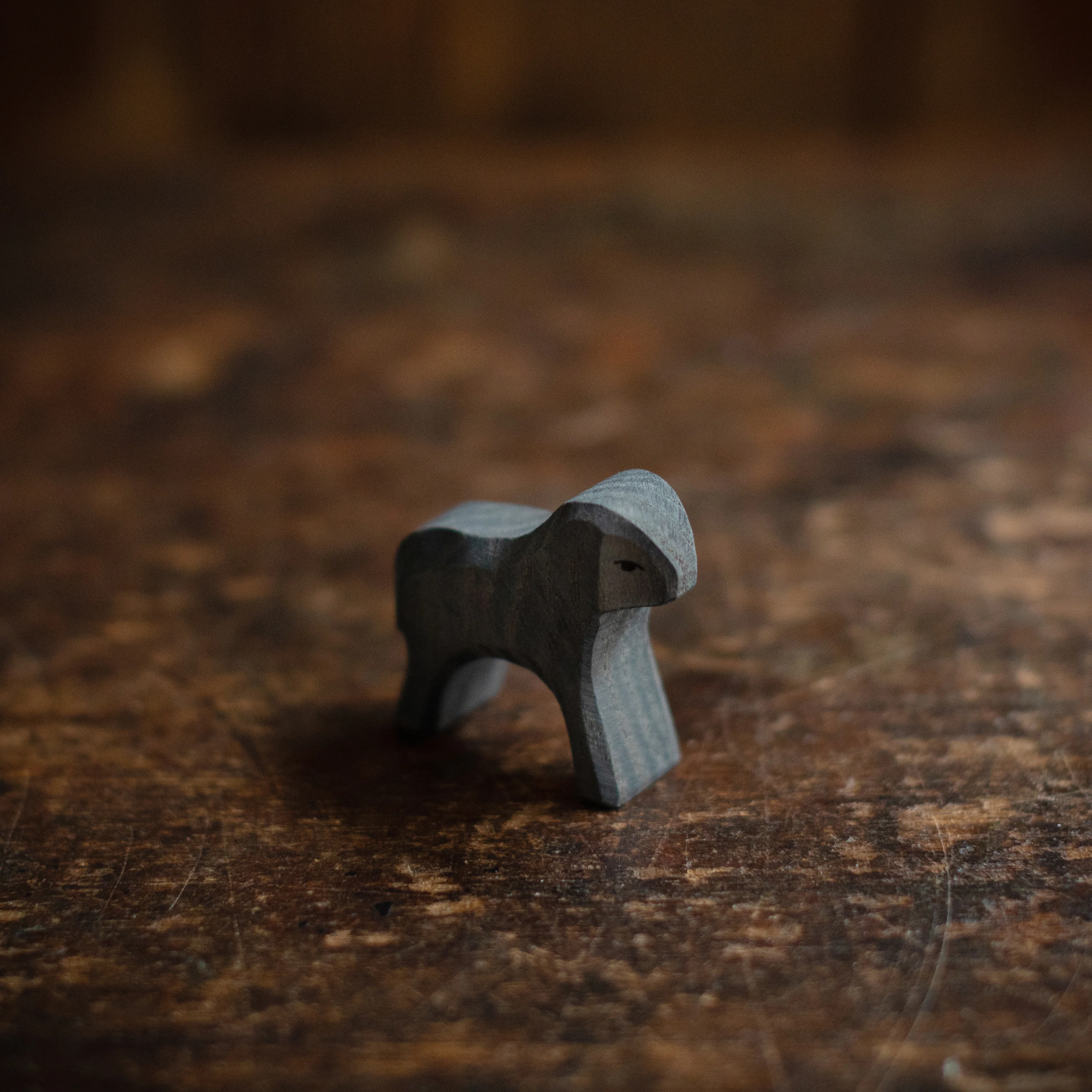 Handcrafted Wooden Moorland Lamb