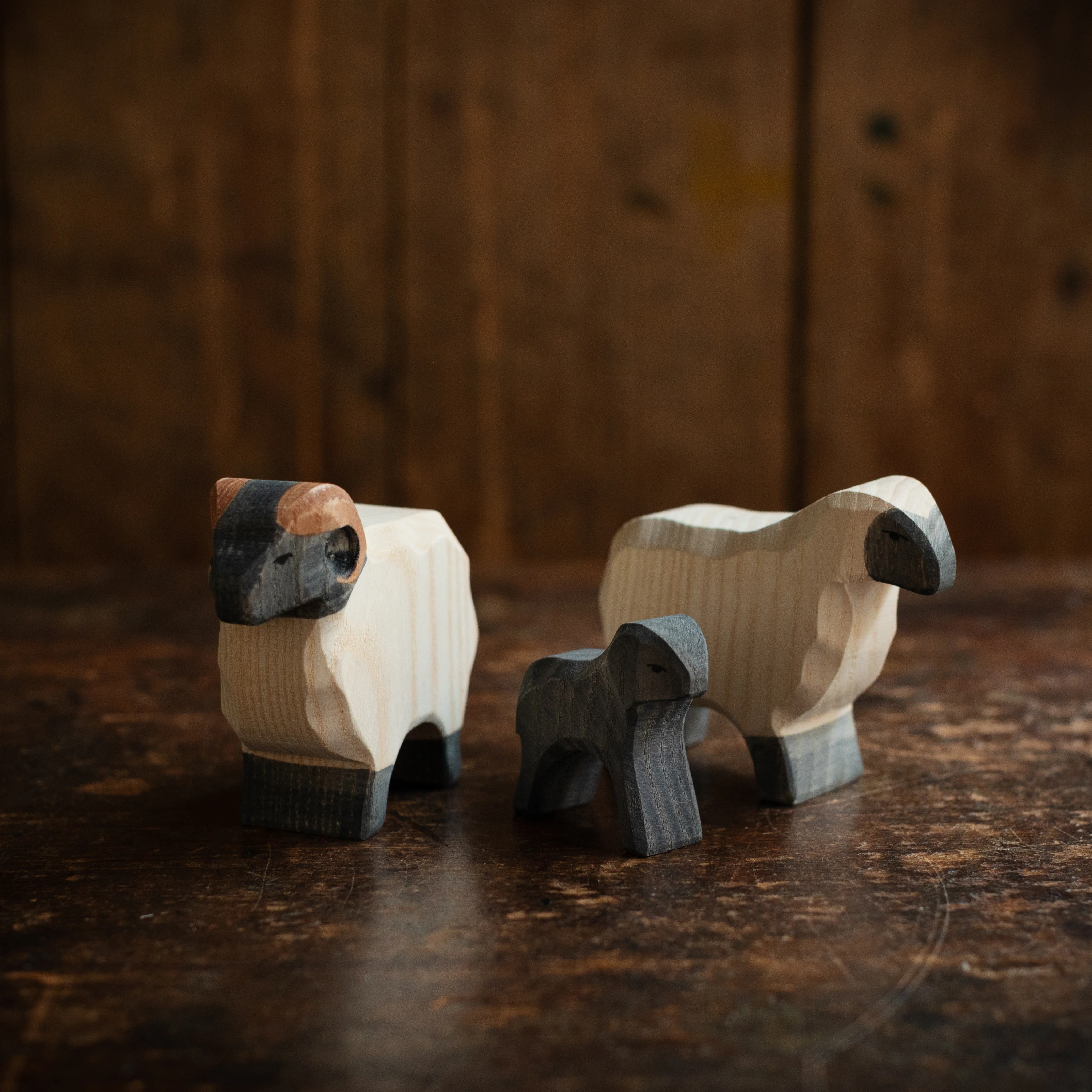 Handcrafted Wooden Moorland Lamb - Image 2