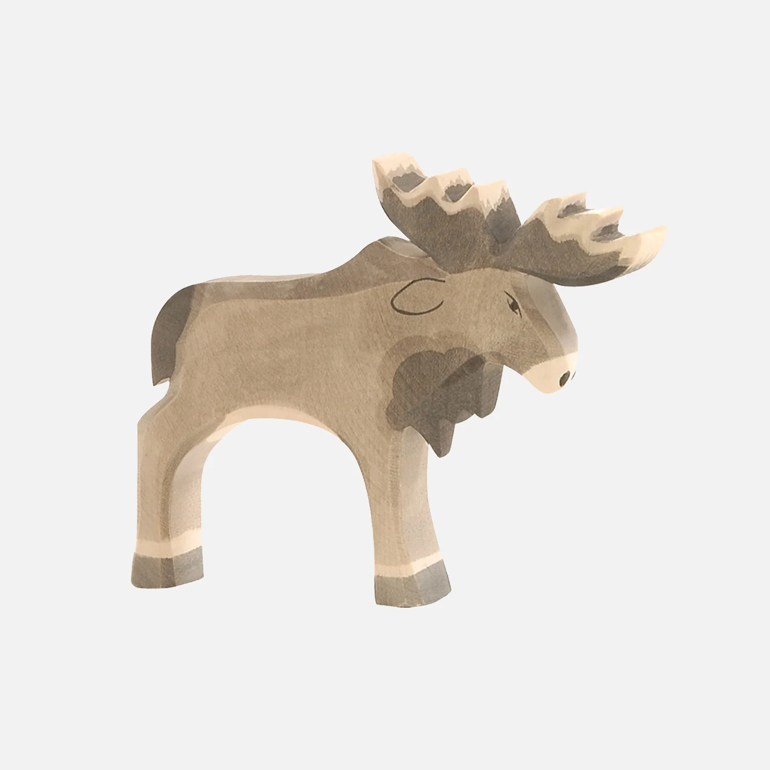 Handcrafted Wooden Moose - Image 2