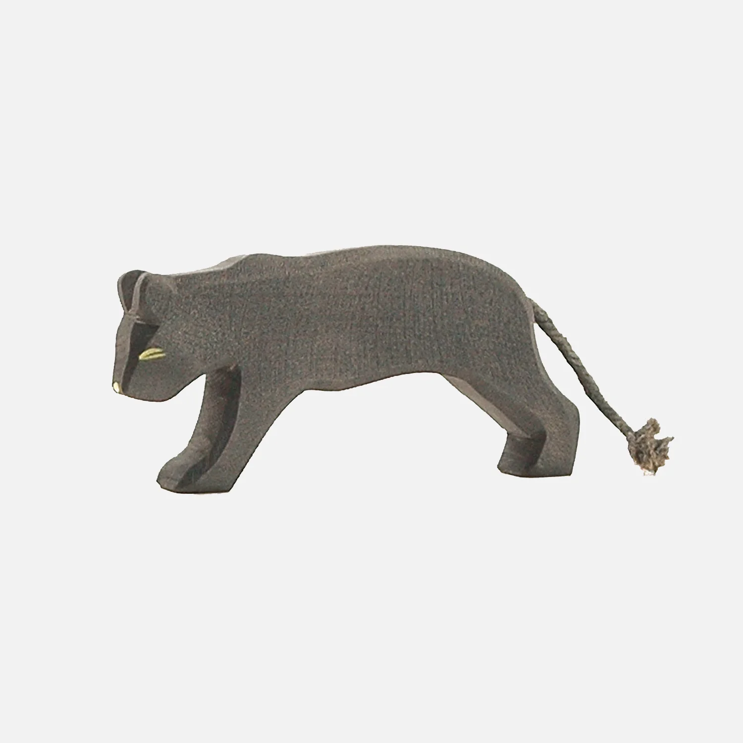 Handcrafted Wooden Panther - Image 2