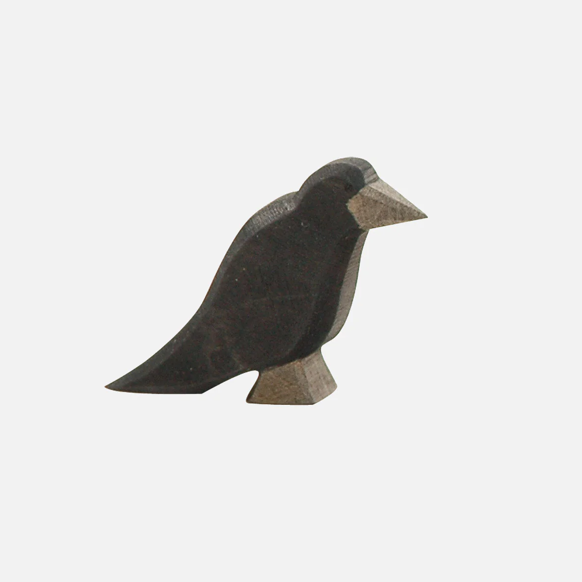 Handcrafted Wooden Raven - Image 2