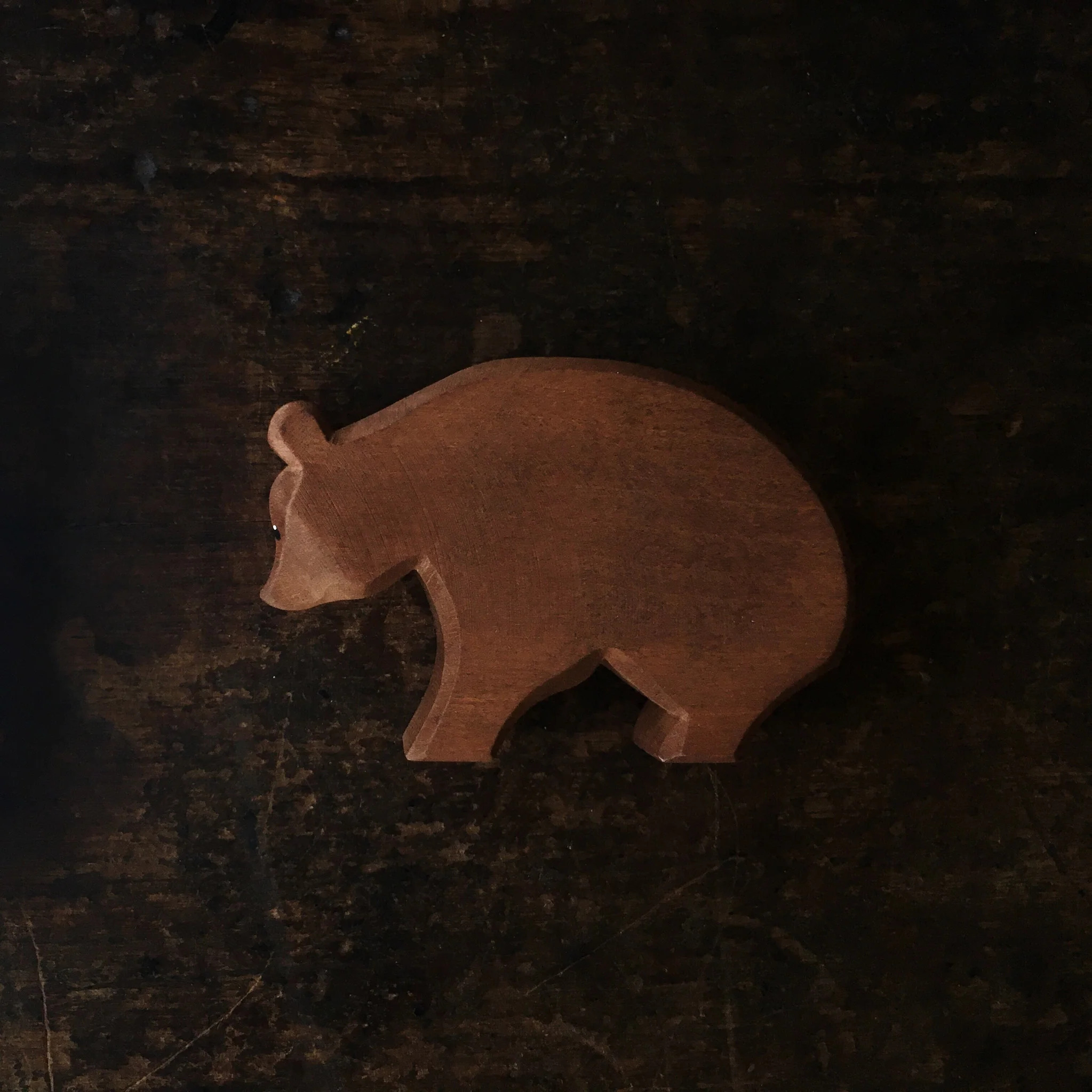 Handcrafted Wooden large bear