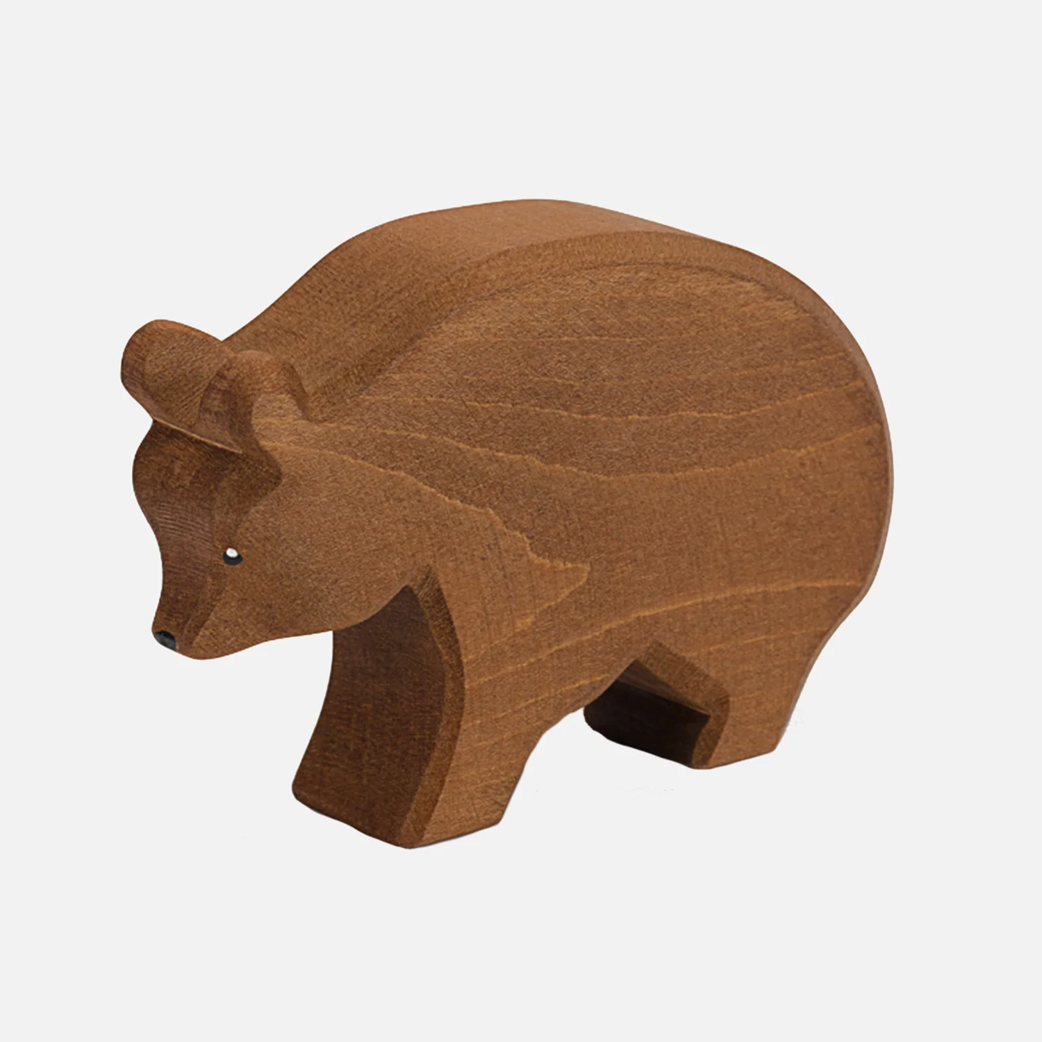 Handcrafted Wooden large bear - Image 3