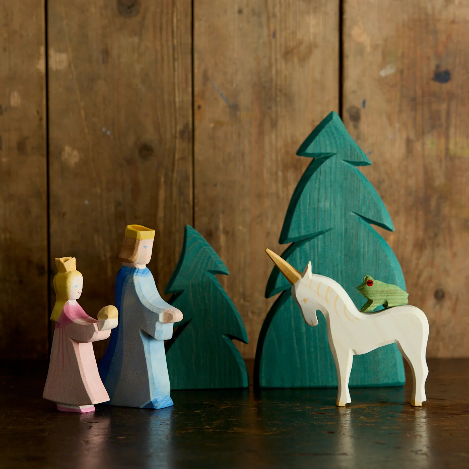 Handcrafted Wooden Unicorn - Image 2