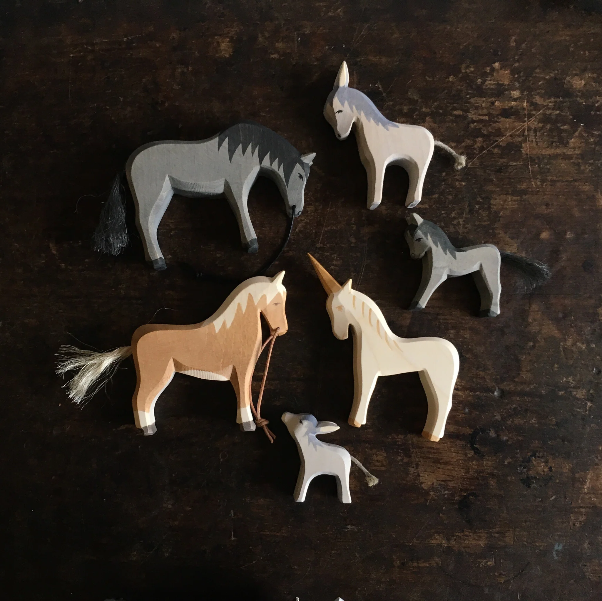 Handcrafted Wooden Unicorn - Image 3
