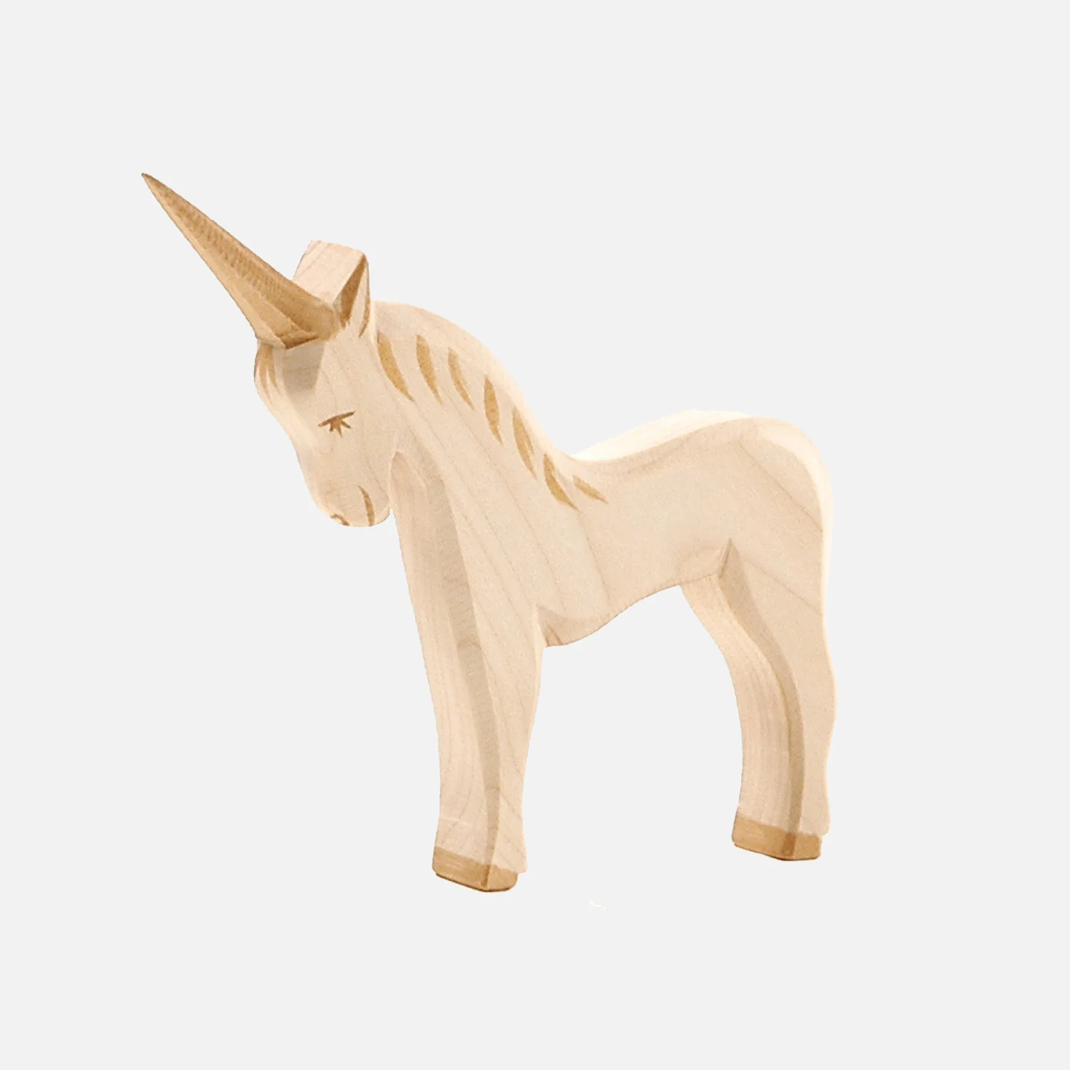 Handcrafted Wooden Unicorn - Image 4