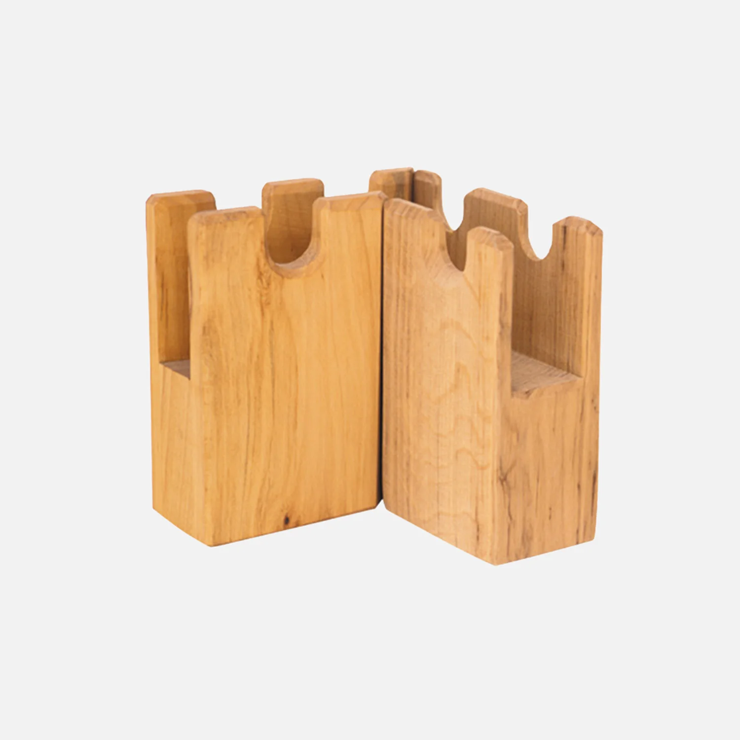 Handcrafted Wooden Defence Wall Corner - Image 3