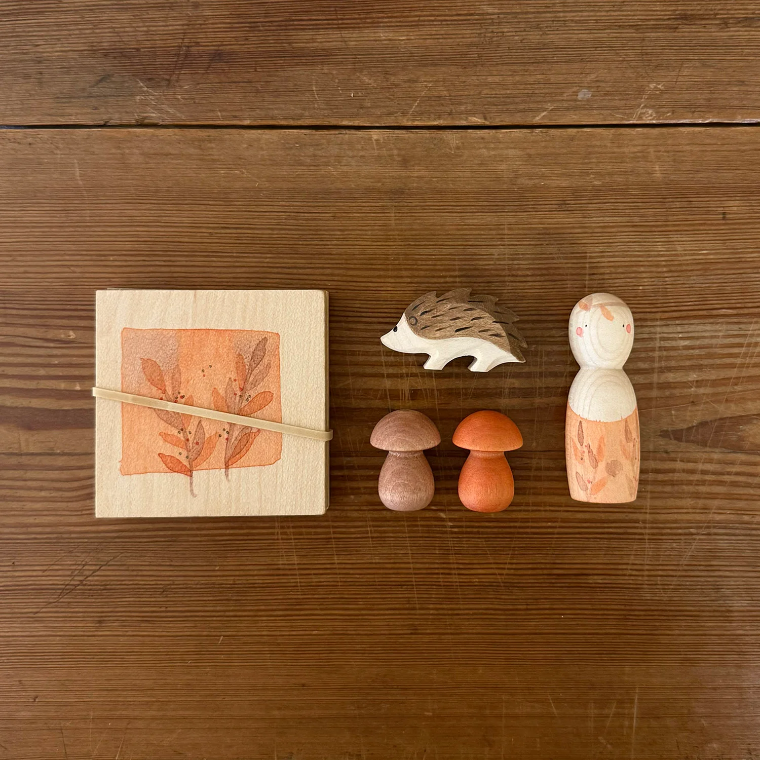 Handcrafted Wooden Grapat x Ostheimer set - Hello Autumn - Image 3