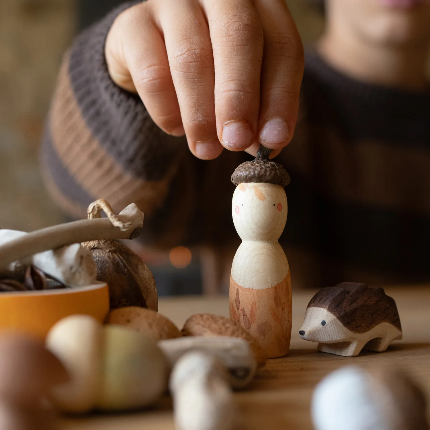 Handcrafted Wooden Grapat x Ostheimer set - Hello Autumn - Image 6