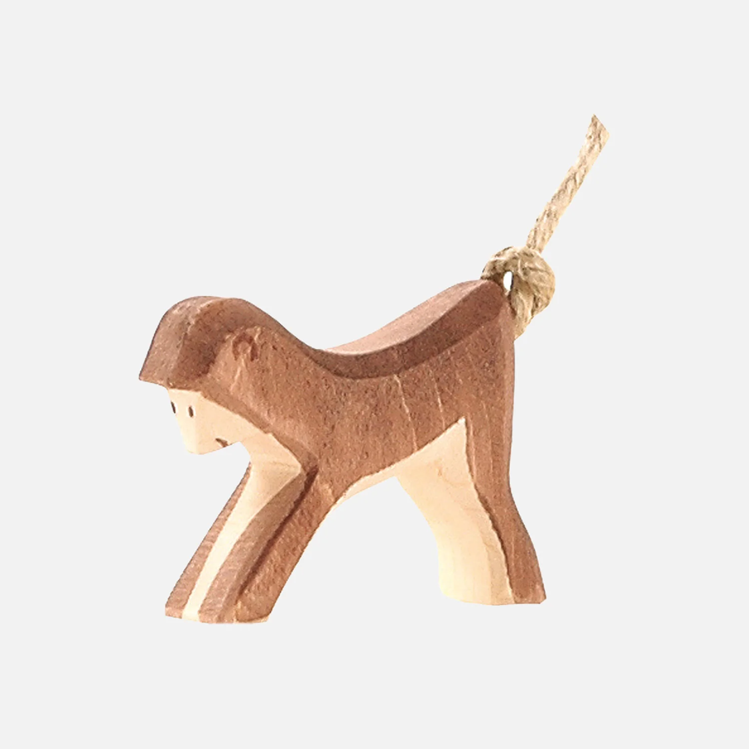Handcrafted Wooden Monkey - Image 2
