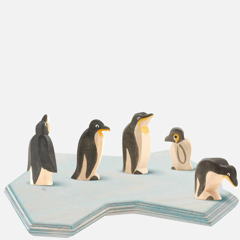 Handcrafted Wooden Baby Penguin - Image 3