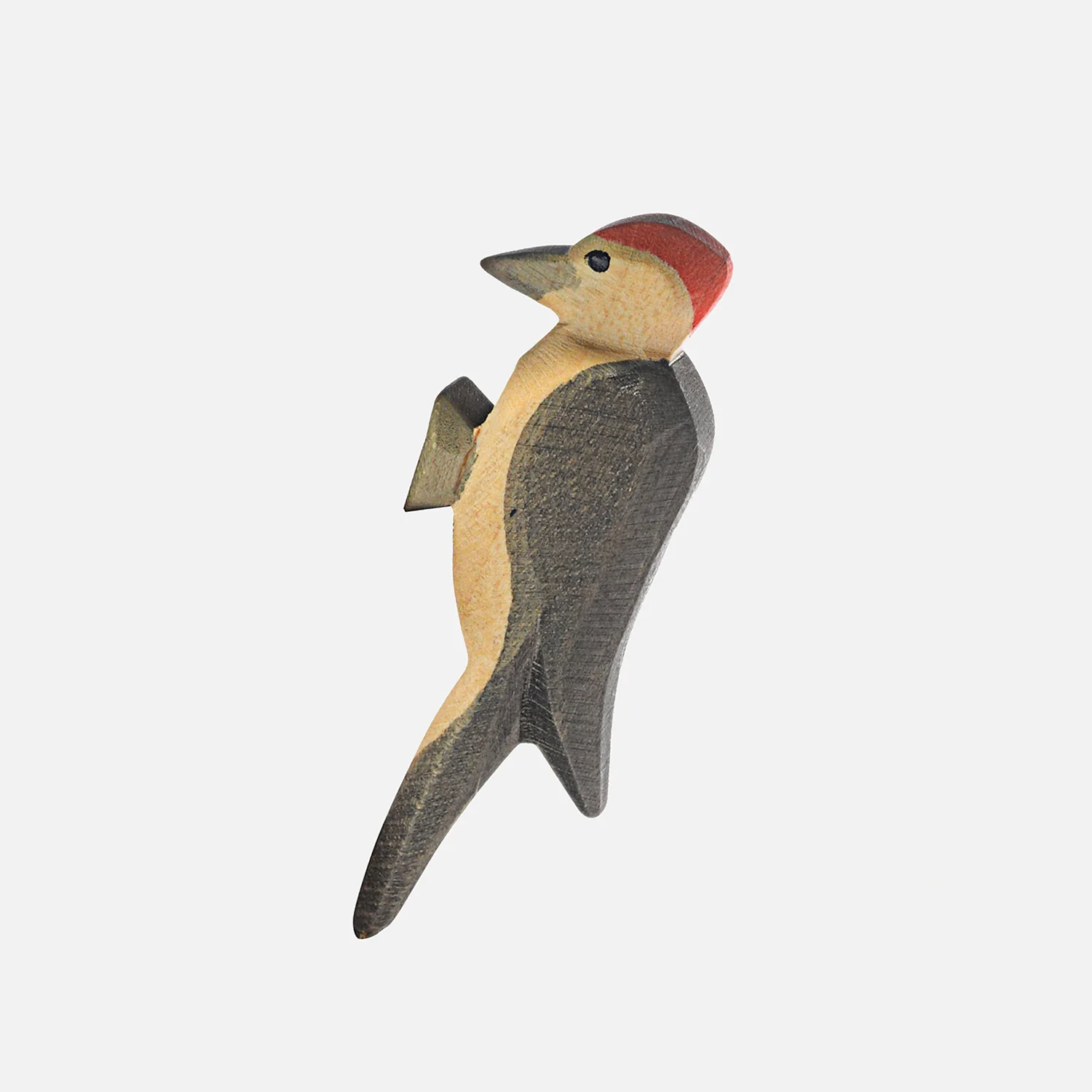 Handcrafted Wooden Woodpecker - Image 3