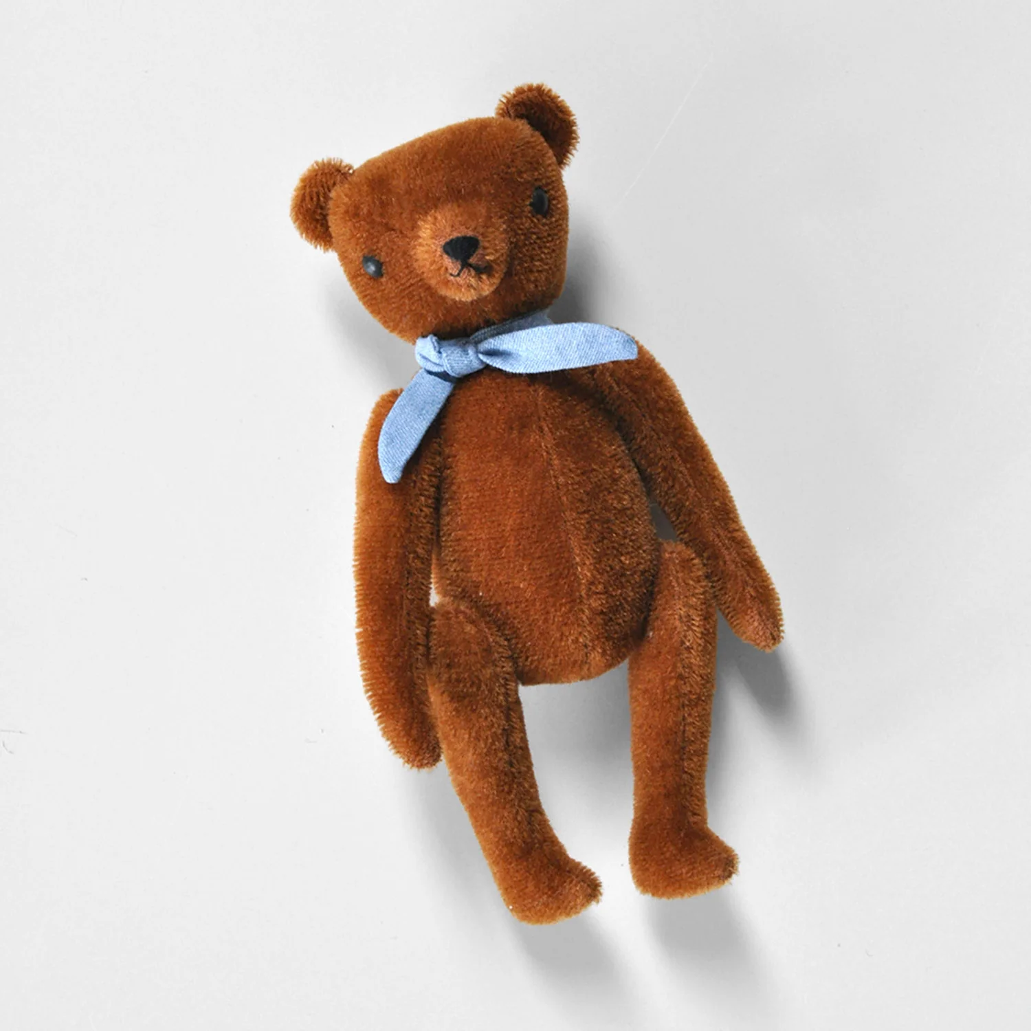 Handmade Classic Mohair Bear - Rust