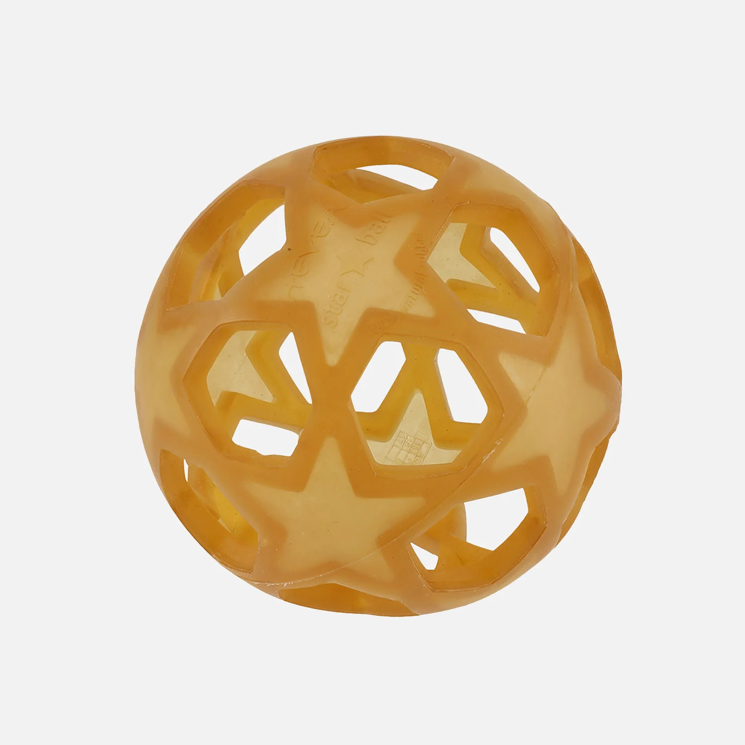 Natural Rubber Baby Star Grab Ball - Image 2