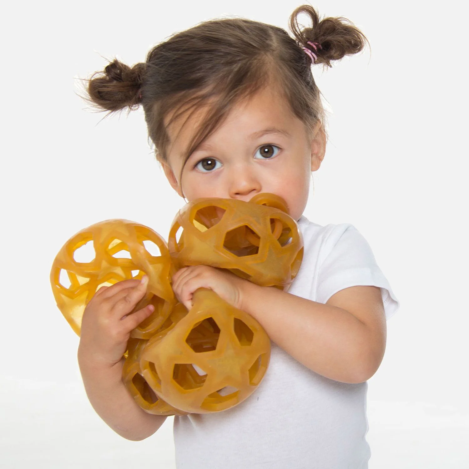 Natural Rubber Baby Star Grab Ball - Image 5