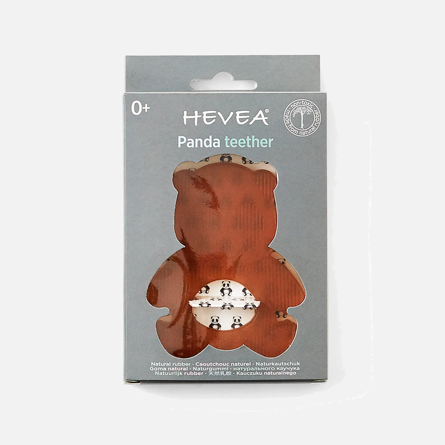 Natural Rubber Teeth Soother - Panda - Image 3