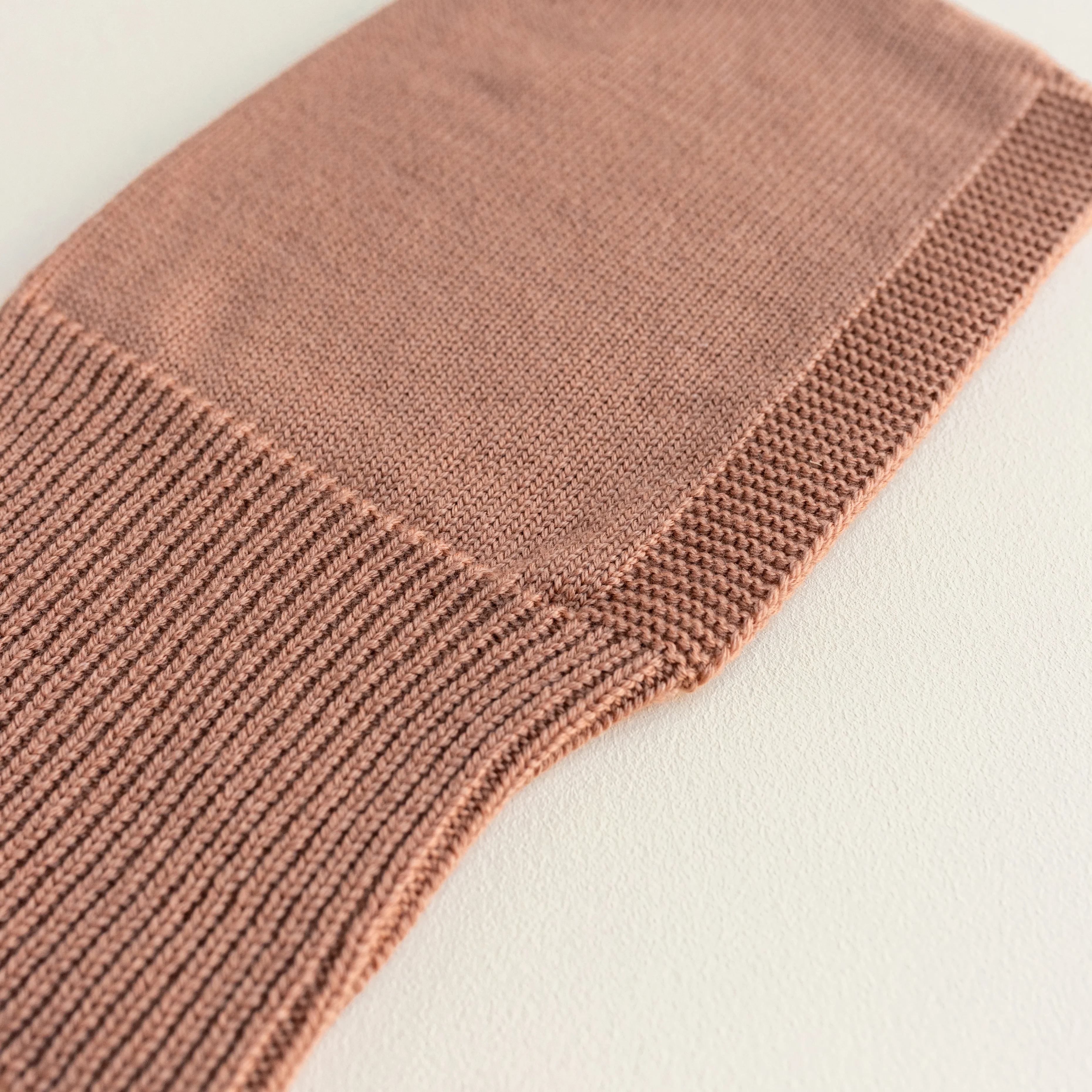 Baby & Kids Merino Wool Eddy Balaclava - Terracotta - Image 2